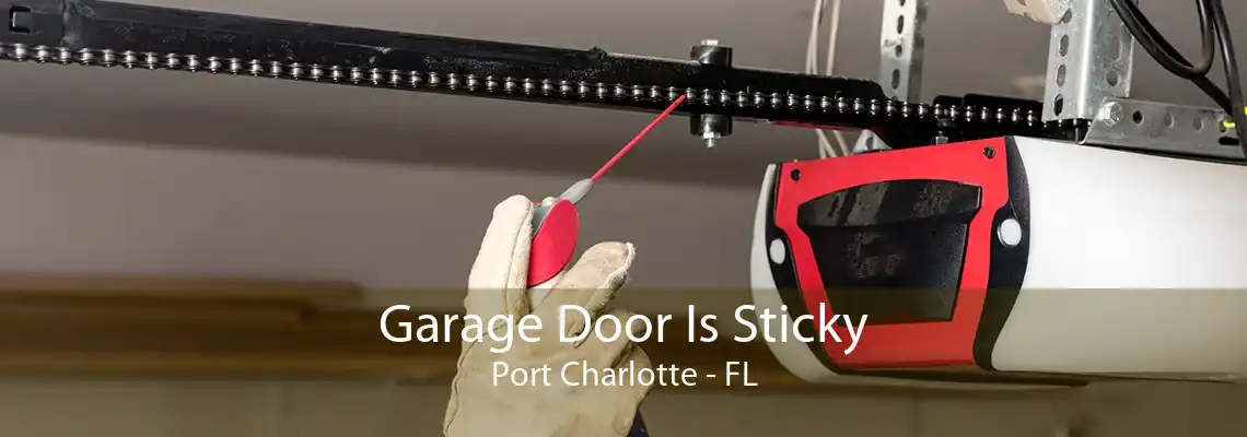 Garage Door Is Sticky Port Charlotte - FL