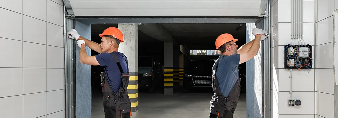 Wooden Garage Door Frame Repair in Port Charlotte, Florida